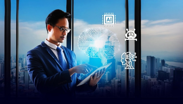 AI team member Charles professional portrait artificial intelligence specialist Thailand