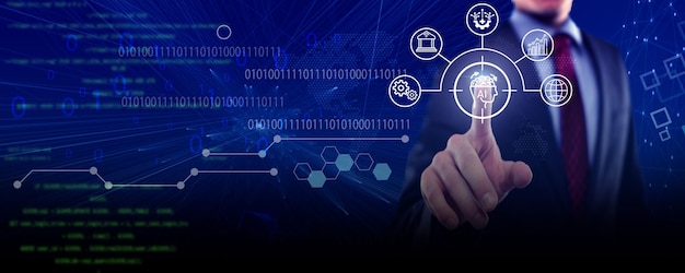 Neural network architecture diagram showing deep learning capabilities